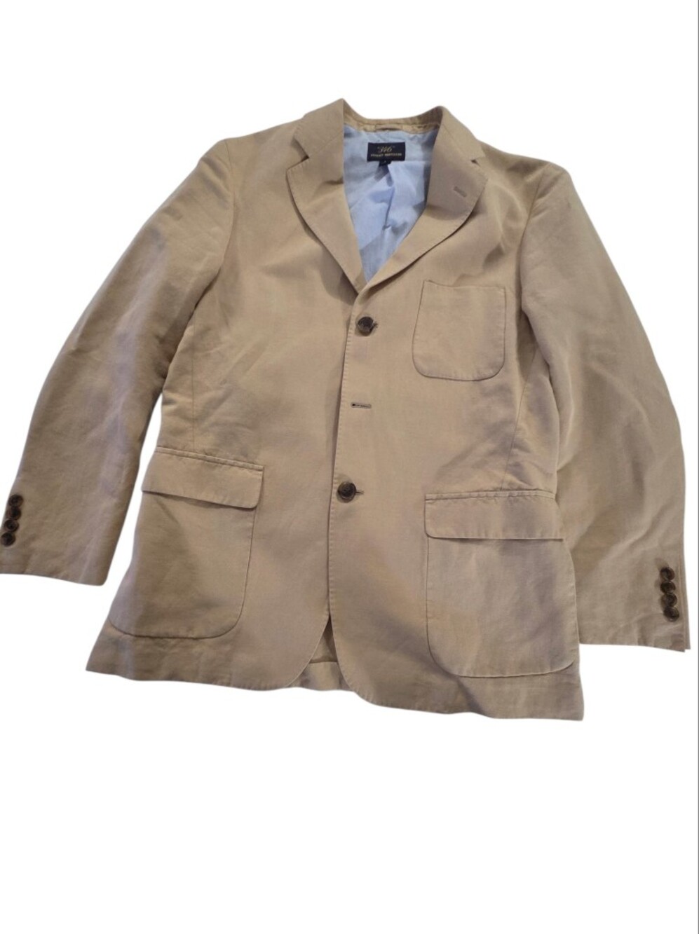 Brooks Brothers "346" Beige Lightweight Linen M Jacket